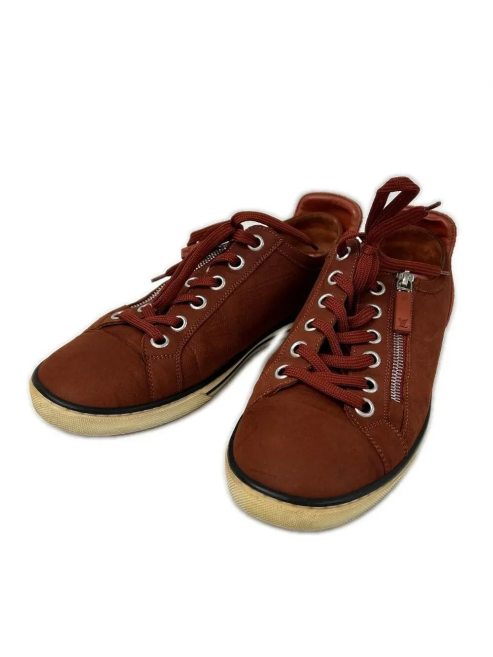 Louis Vuitton Damier Side Zip Low Cut Sneakers